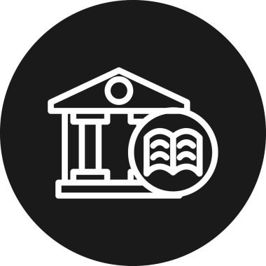 Bir ev simgesinin vektör illüstrasyonu