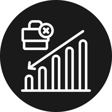 grafik ikonu vektör illüstrasyonu