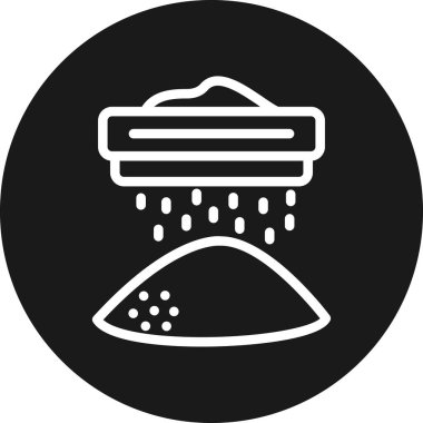 Gıda simgesinin vektör illüstrasyonu