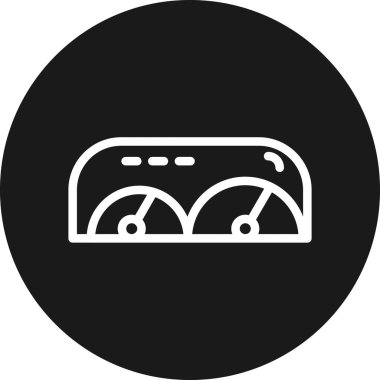 Gaz Soba simgesi, basit tarzı