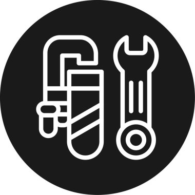 Modern simgenin vektör illüstrasyonu