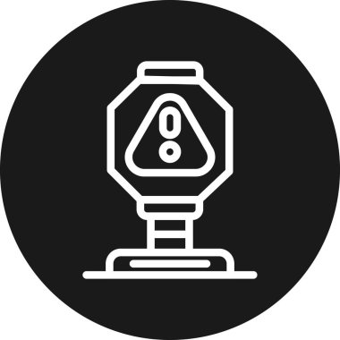 vektör izleme simgesi illüstrasyonu