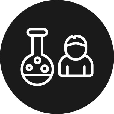 Seo ve pazarlama simgelerinin vektör illüstrasyonu