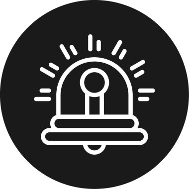 Ampul. Web simgesi basit illüstrasyon