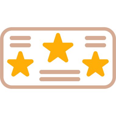 vektör renk çizgisi simgesini gözden geçir