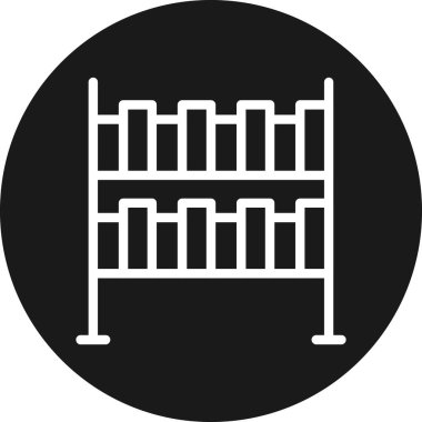 Dikenli tel simgesi, basit tarzı