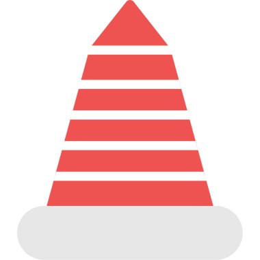 Yılbaşı ağacı. Web simgesi basit illüstrasyon