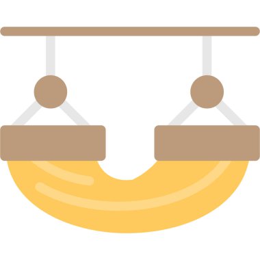 Swing simgesinin vektör illüstrasyonu