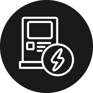 Dizüstü bilgisayar simgesi vektör çizimi