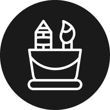 Modern eğitimin vektör illüstrasyonu