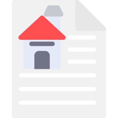 ev web renk vektörü simgesi