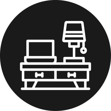 Vektör illüstrasyonu, simge ögesi arkaplanı