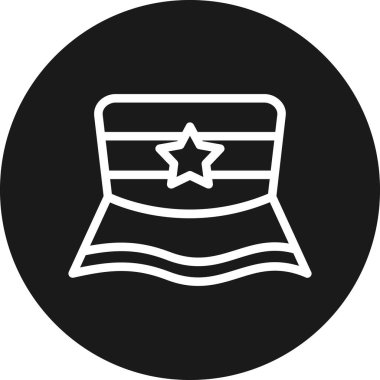 Modern eğitim ikonunun vektör illüstrasyonu