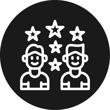 Modern simgenin vektör illüstrasyonu