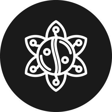 seo modern simgesinin vektör illüstrasyonu