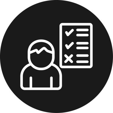 İş ve finans simgesinin vektör illüstrasyonu