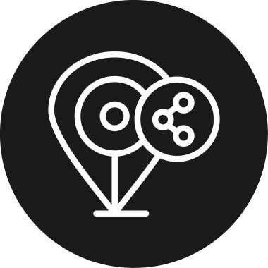 Gıda simgesinin vektör illüstrasyonu