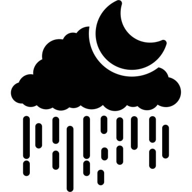 Bulut. Web simgesi basit tasarım