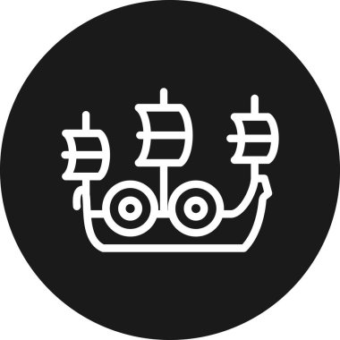 Modern simgenin vektör illüstrasyonu