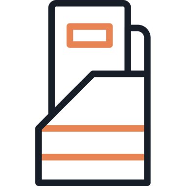 Vektör illüstrasyonu, simge ögesi arkaplanı