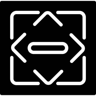 Yön ok simgesi, vektör illüstrasyonu