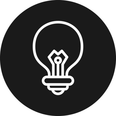 vektör lamba simgesi