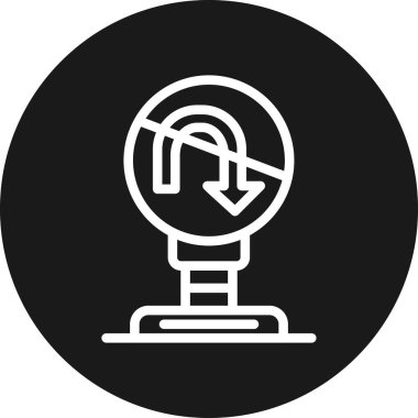 Modern b 'nin vektör illüstrasyonu eksik simgesi