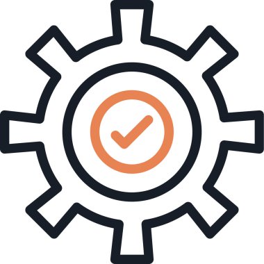 Teçhizat Web simgesi basit illüstrasyon