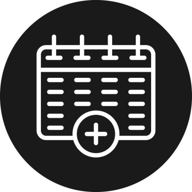 Kolayca düzenlenebilen takvim vektör simgesi