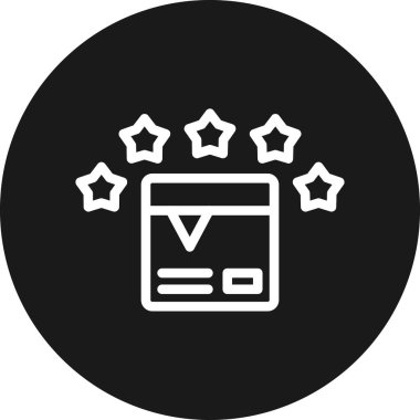 seo modern simgesinin vektör illüstrasyonu