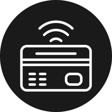 Modern bir simgenin vektör illüstrasyonu