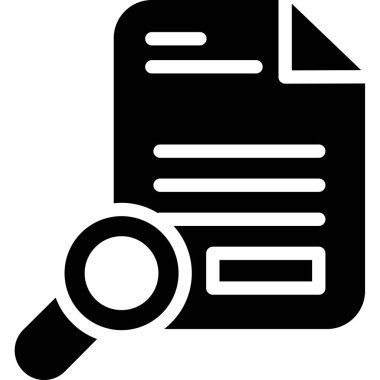 belge simgesi, vektör çizimi