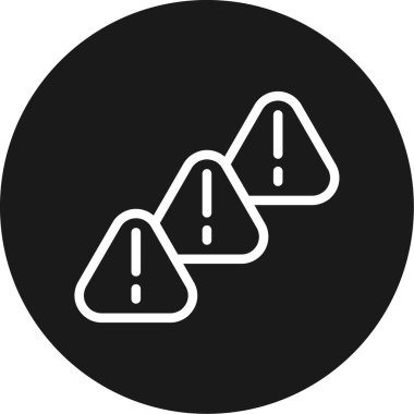 vektör Uyarı simgesi illüstrasyonu