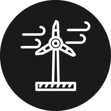 Modern bir simgenin vektör illüstrasyonu