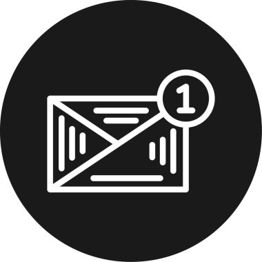 E- postanın vektör illüstrasyonu