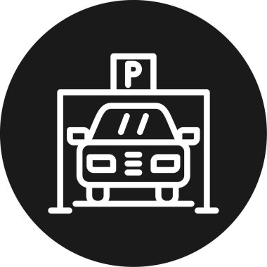 - Araba. Web simgesi basit illüstrasyon