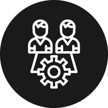 seo modern simgesinin vektör illüstrasyonu