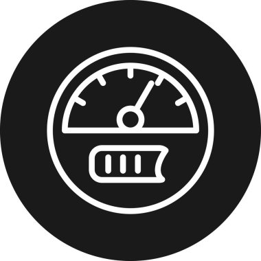 Modern oto tamir simgesinin vektör illüstrasyonu