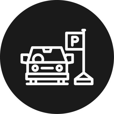 Otomatik onarımın vektör illüstrasyon simgesi