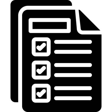 Kontrol Listesi Vektör Sembol Tasarımı