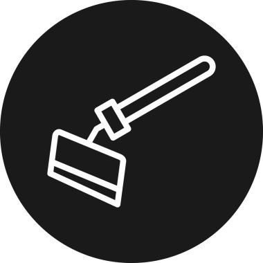 Küreğin vektör illüstrasyonu