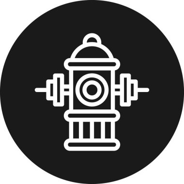 Modern b 'nin vektör illüstrasyonunda gaz ikonu yok