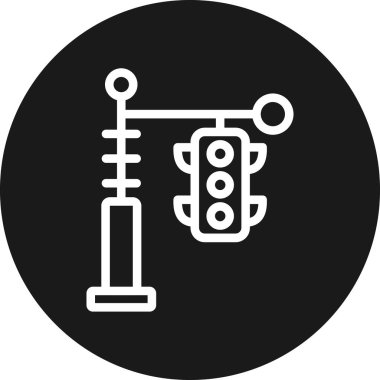 araba simgesi vektör illüstrasyonu