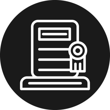 Kitap simgesinin vektör illüstrasyonu