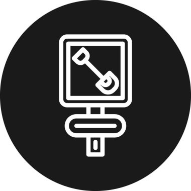 seo modern simgesinin vektör illüstrasyonu