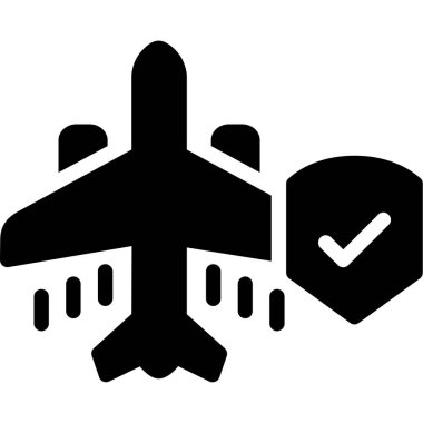 flight icon vector illustration