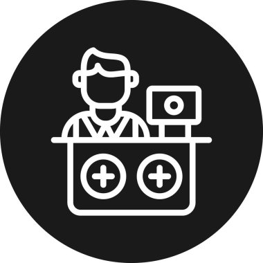 Projeniz için vektör tıbbi simgesi