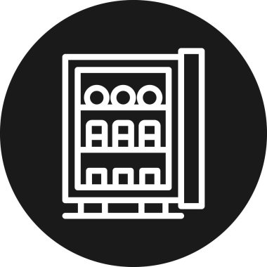 Modern simgenin vektör illüstrasyonu