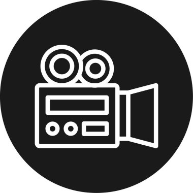 Modern simgenin vektör illüstrasyonu