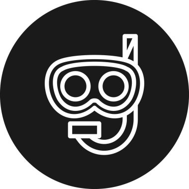 Modern simgenin vektör illüstrasyonu